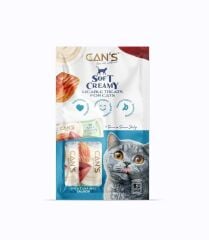Cans Soft Creamy with tuna and salmon 5x15 gr