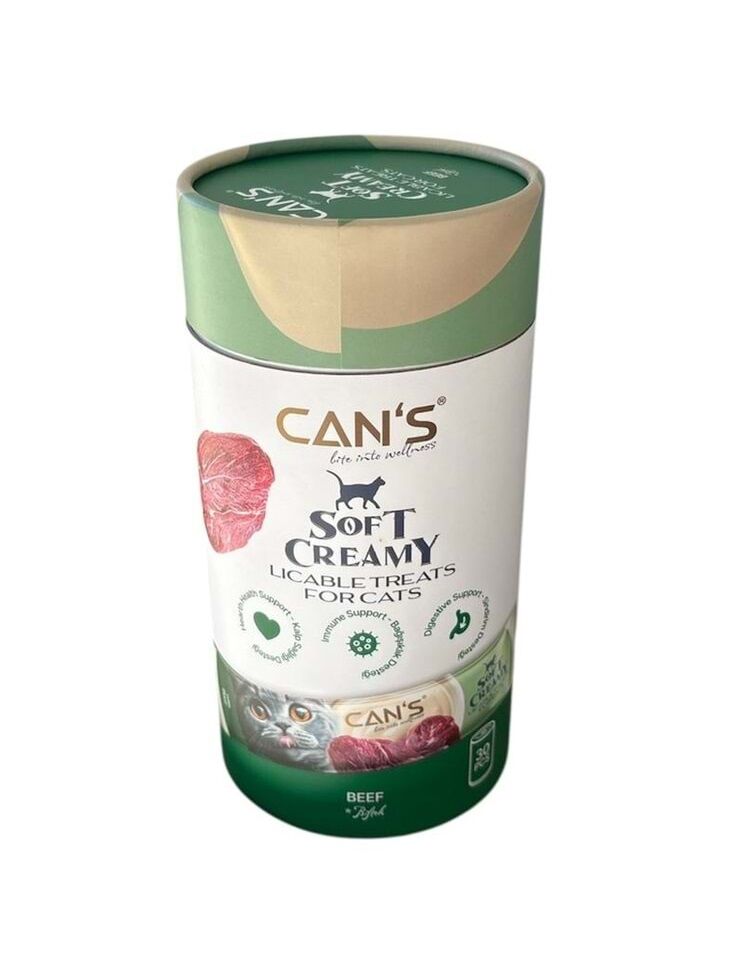 Cans Soft Creamy with beef 30x15 gr