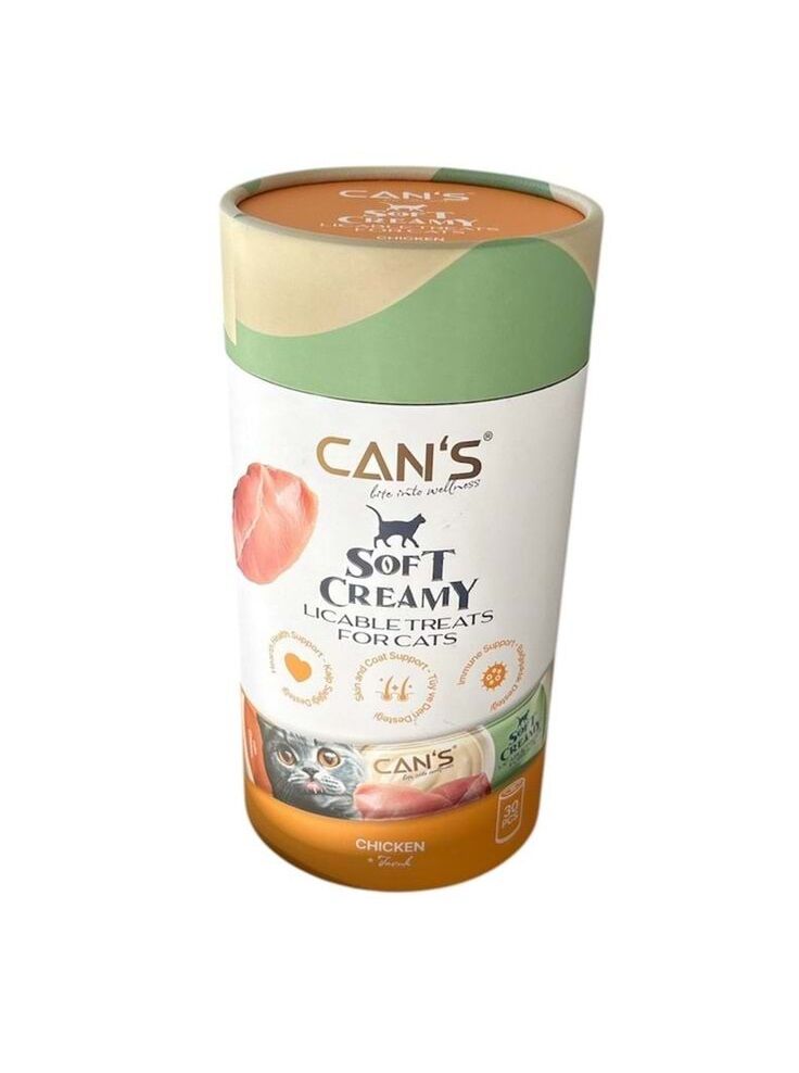Cans Soft Creamy with chicken 30x15 gr