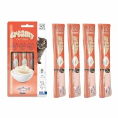 M-PETS CREAMY SOMON BALIKLI KEDİ ÖDÜLÜ 4X15GR
