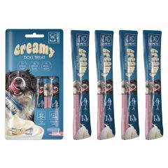 M-PETS KÖPEK ÖDÜLÜ CREAMY BALIK KARİDES 4x15 GR