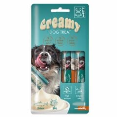 M-PETS KÖPEK ÖDÜLÜ CREAMY BALIKL BİFTEK 4x15 GR