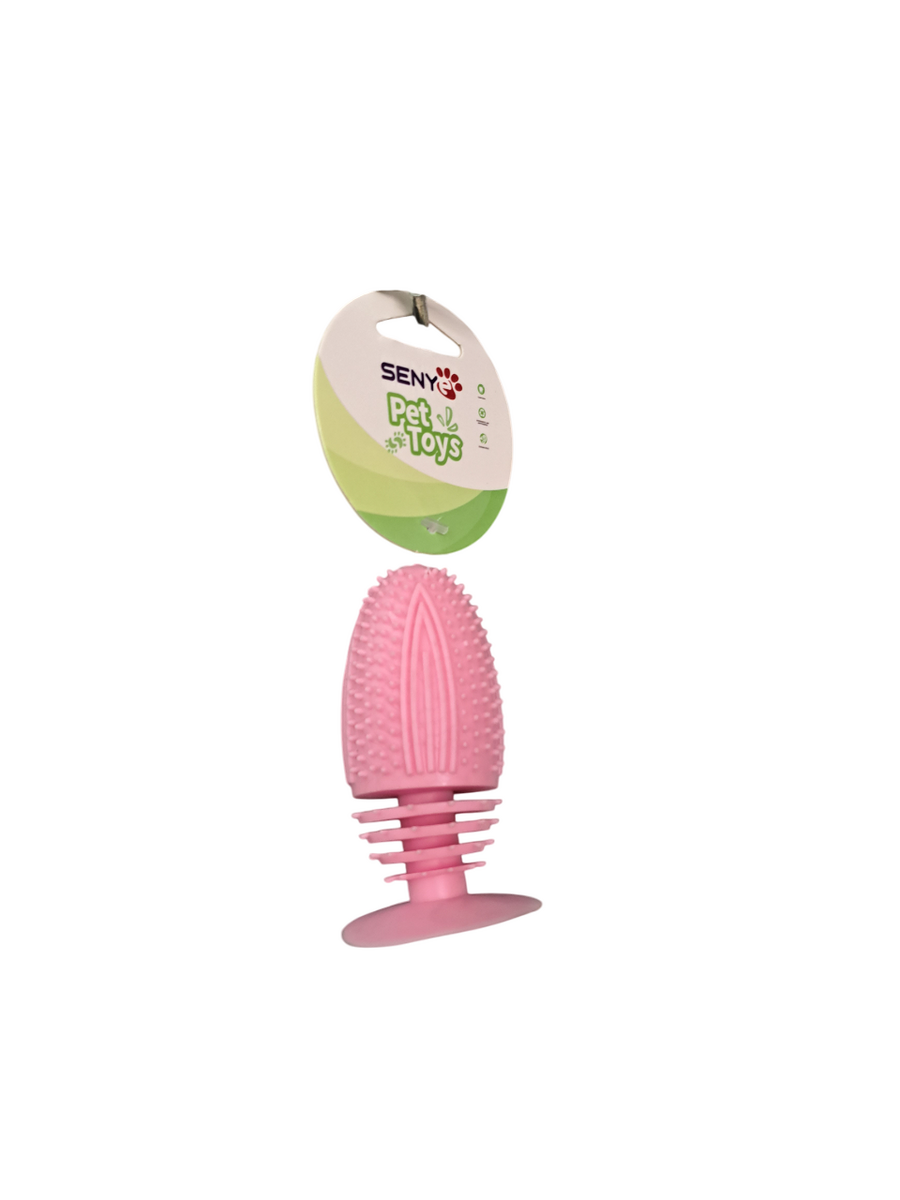 SENYE KÖPEK OYUNCAK TIRTIKLI PEMBE