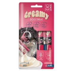 M-PETS KÖPEK ÖDÜLÜ CREAMY SOMON BALIKLI 4x15 GR