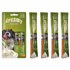 M-PETS KÖPEK ÖDÜLÜ CREAMY TON BALIK DENİZ TARAK 4x15 GR
