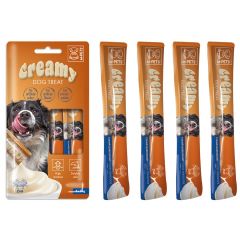 M-PETS KÖPEK ÖDÜLÜ CREAMY YENGEÇLİ 4x15 GR