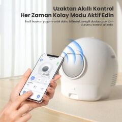 UZAY KAPSÜLÜ AKILLI KEDİ TUVALETİ