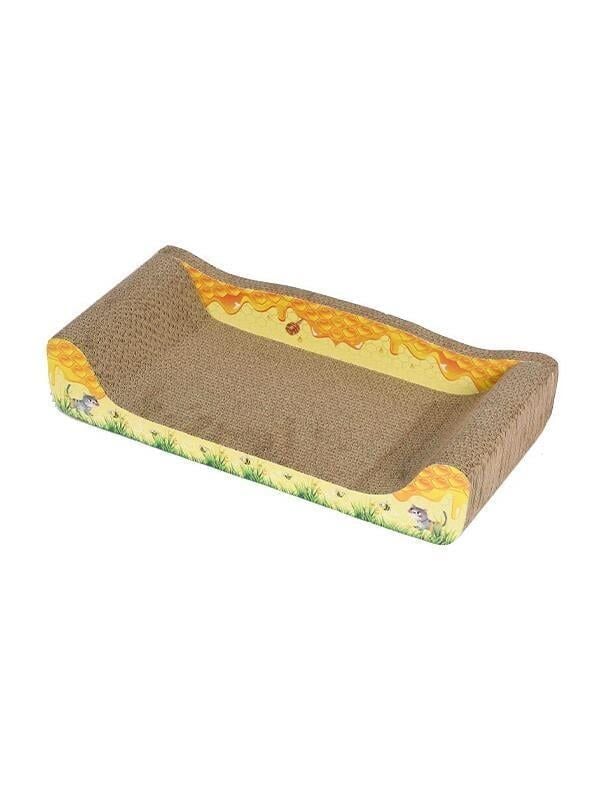 Glipet Taht Şekilli Kedi Tırmalama Kartonu 50x28x11 Cm