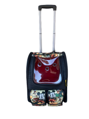 ÇEKÇEKLİ SIRT ÇANTASI DESENLİ 32x28x46cm