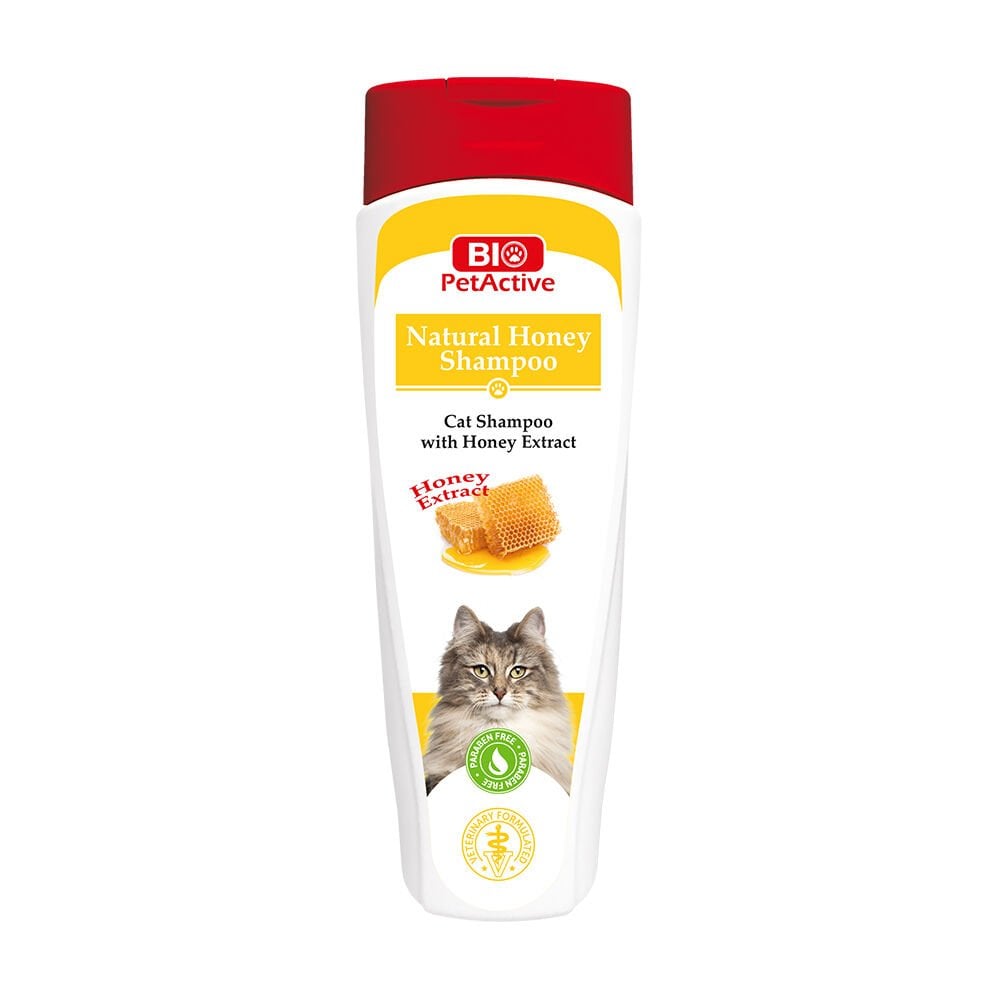 BİO PETACTİVE BAL ÖZLÜ KEDİ ŞAMPUANI 400 ML