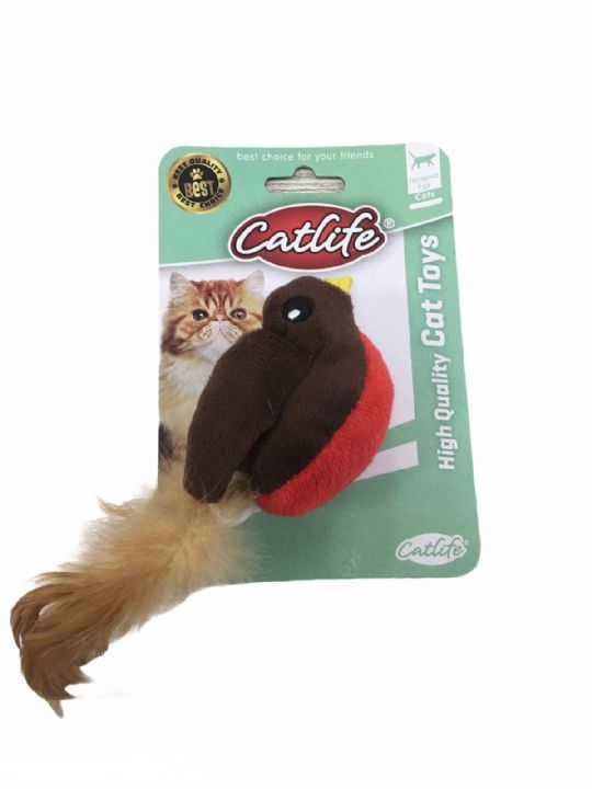 CATLİFE KEDİLER İÇİN TİTREŞİMLİ TÜYLÜ KUŞ