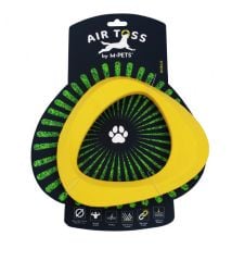 M-PETS AIR TOSS MOBİUS DAYANIKLI SUDA YÜZEN KÖPEK OYUNCAĞI YELLOW