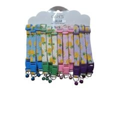 BRC-90 Ananas Desenli Zilli Boyunluk 1,5 cm