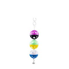 YILDIRIM 3'LÜ ZİLLİ KUŞ TOPU 17x4 CM