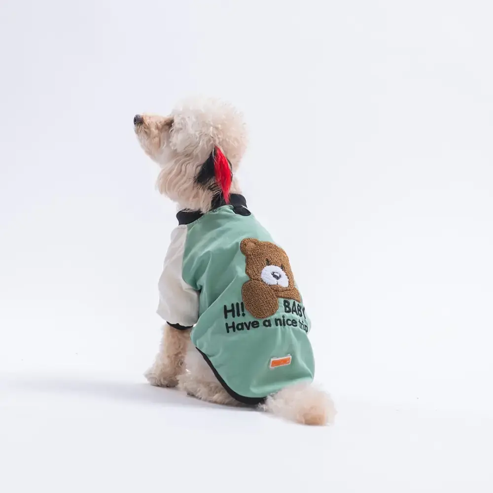 Yeşil Baby Teddy Sweat M-L-L-XL-2XL