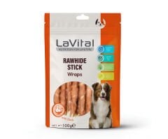 LAVİTAL KÖPEK ÖDÜL MAMASI ÖRDEK ETİ SARILI ÇUBUK 100 G