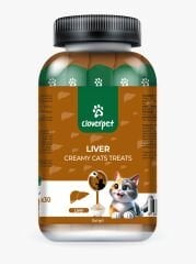 CLOVERPET LIVER CREAMY CATS 30*5 GR