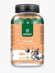 CLOVERPETS SALMON CREAMY CATS 30*5 GR
