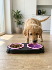 AYAKLI KATLANABİLİR SİLİKON MAMA KABI