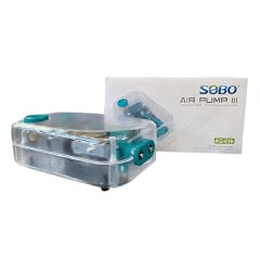 Sobo AQ-016 Çift Çıkışlı Hava Motoru 6W - 2x6L/min