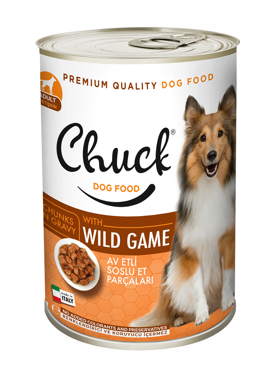 CHUCK AV ETLİ KÖPEK KONSERVE 415 GR 24'LÜ