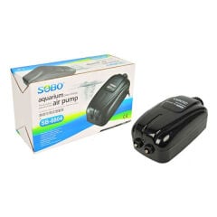 Sobo SB-8804 Çift Çıkışlı Hava Motoru 5W - 2 x 4 Lt/min