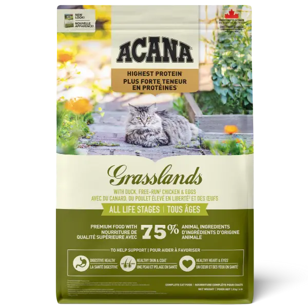 ACANA  CAT HIGHEST PROTEIM GRASSLANDS 1.8 KG