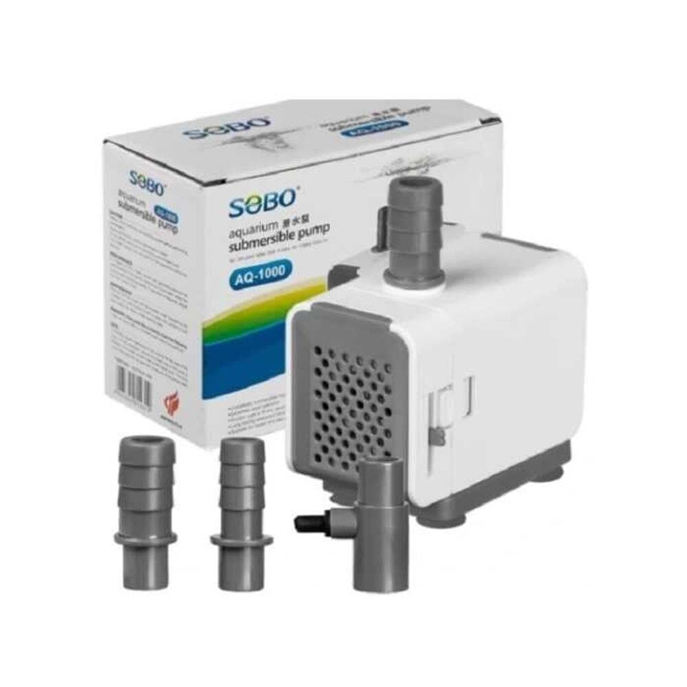 Sobo AQ-1000 Akvaryum Havuz Motoru 1M 15W - 1000L/H