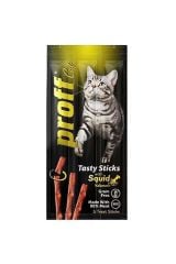 PROFF KEDİ ÖDÜL STICKS KALAMARLI 3*5 GR