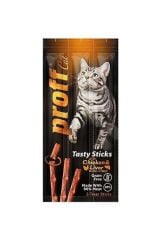 PROFF KEDİ ÖDÜL STICKS TAVUKLU VE CİĞERLİ 3*5 GR
