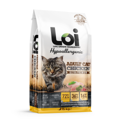 LOI YETİŞKİN KEDİ MAMASI TAVUKLU 15 KG