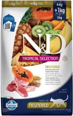 N&D CAT TROPICAL SELECTION LAMP NEUTERED 4+1 KG KG