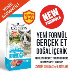 CAT CHEFS 15 KG GOURMET YETİŞKİN KEDİ MAMASI