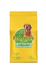 ECONATURE YETİŞKİN KÖPEK MAMASI KUZULU 15 KG