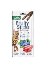LORA KEDİ ÖDÜL STICKS KUZULU VE YABAN MERSİNLİ 3*5 GR