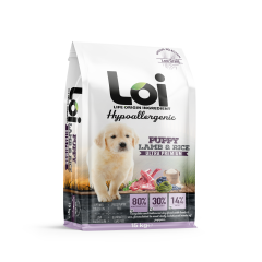 LOI YAVRU KÖPEK MAMASI KUZU ETLİ VE PİRİNÇLİ 15 KG