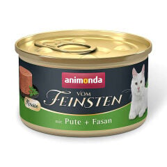 ANİMONDA VOM FEİNSTEN HİNDİLİ ve SÜLÜNLÜ YETİŞKİN KEDİ KONSERVE 85*12