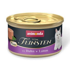 ANİMONDA VOM FEİNSTEN TAVUKLU ve KUZULU YETİŞKİN KEDİ KONSERVE 85*12