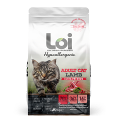 LOI YETİŞKİN KEDİ MAMASI KUZULU 2 KG