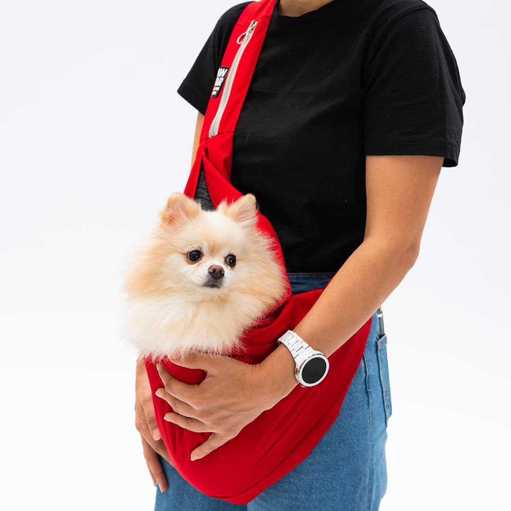 PAWSTAR KIRMIZI CROSSBODY ÇANTA