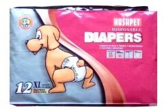 HUSHPET DIAPERS XLARGE PED 12'Lİ