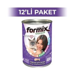 FORMİX KISIR KEDİ KONSERVE 400 GR 12'Lİ