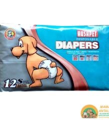 HUSHPET DIAPERS SMALL PED 12'Lİ