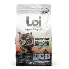 LOI YETİŞKİN KISIRLAŞTIRILMIŞ TAVUKLU KEDİ MAMASI 2 KG