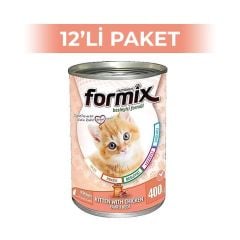 FORMİX YAVRU KEDİ KONSERVE 400 GR 12'Lİ