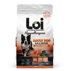 LOI YETİŞKİN KÖPEK SOMONLU 3 KG