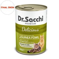 DR SACCHİ KONS. KEDİ AV ETLİ 400 GR 24'LÜ