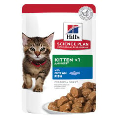 HİLL'S SP OKYANUS BALIKLI YAVRU KEDİ POUCH 12X85 G