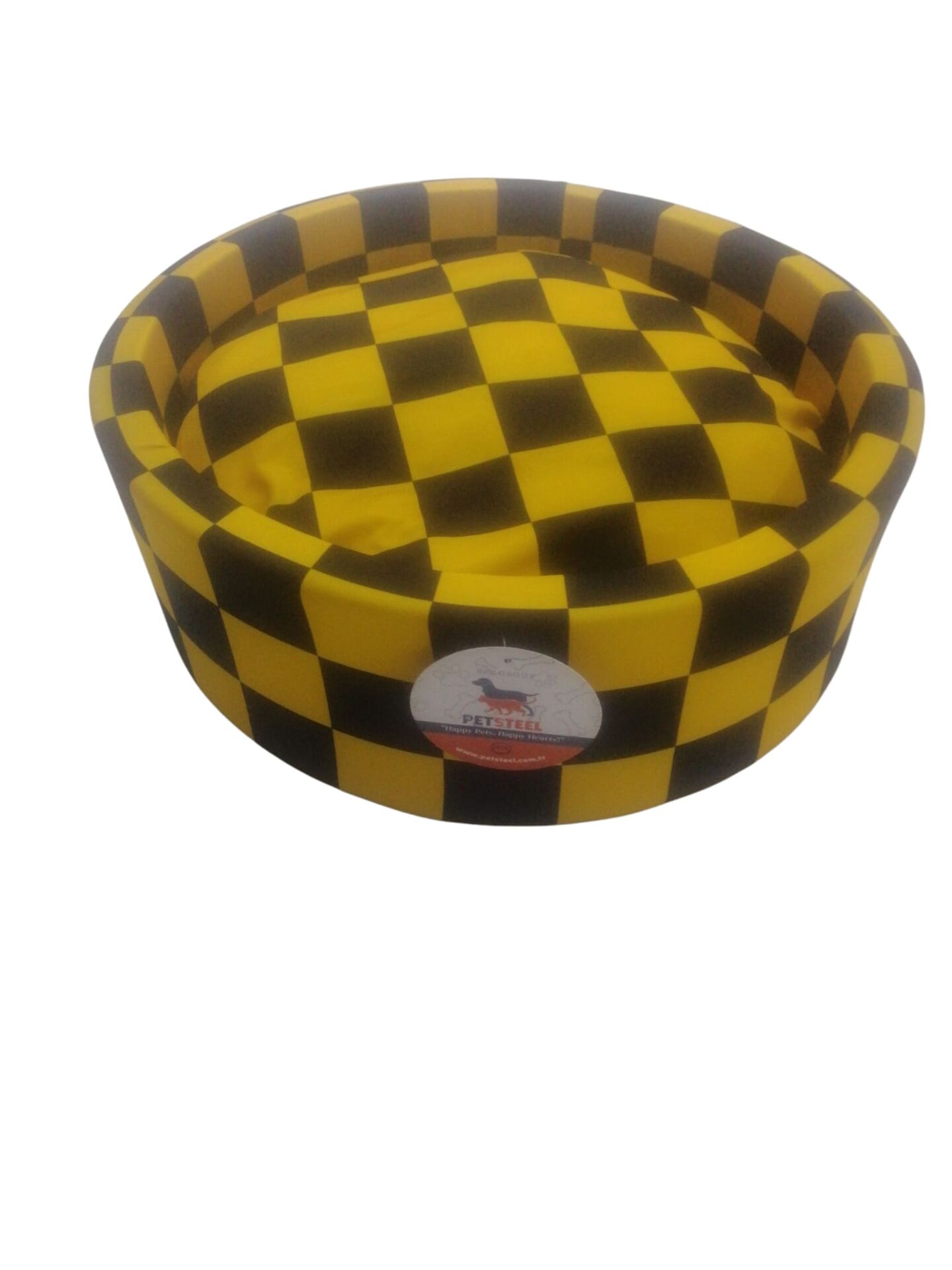 SARI LACİVERT KEDİ KÖPEK YATAK