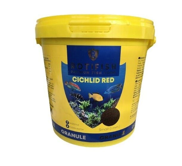 ROTİFİSH CICHLID RED 1 MM SMALL 4 KG